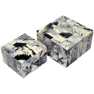 Artículo de regalo de hueso de cuerno más vendido, caja de fregona única, collar de embalaje con logotipo personalizado, cajas decorativas de joyería, artículo de artesanía india - Product Image 5