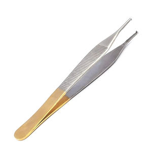 Medic Instrument Adson Manual de calidad superior Reutilizable Alemán Fórceps de tejido de acero inoxidable Estériles para uso quirúrgico - Product Image 1