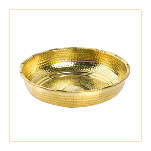 Tazón de Hammam de Latón, Proveedor Principal, Tazón de Hammam Turco Oriental Tradicional, Elegantes Tazones de Baño - Product Image 1