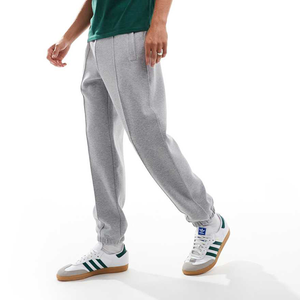 Pantalon de survêtement en coton Streetwear personnalisé pour hommes Pantalon de survêtement évasé avec jambe droite ample et cordon de serrage Conception décontractée de jambe large - Product Image 2