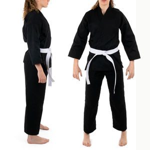 Entraînement professionnel Judo karaté Kimono 100% coton uni Gi uniforme confortable Pakistan Jiu Jitsu pas cher Arts martiaux porter pour - Product Image 2