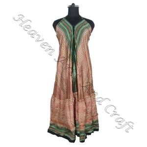 SD016 femmes indien pakistanais Saree/Shari/Shari Vintage robes en soie Hippy Boho chaud Sexy à la recherche de coton indien meilleur Vintage - Product Image 3