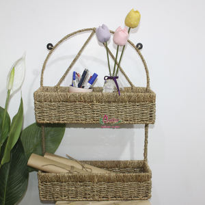 Revistero de Alta Calidad de Pasto Marino, Estantería para Libros, Artesanía Decorativa Hecha a Mano con Materiales Naturales para Decoración del Hogar - Product Image 5