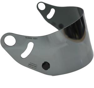 หมวกกันน็อกกระจกสีเงินแบบอิตาลีทำด้วยมือหมวกกันน็อคแบบหนา2มม. ป้องกันรอยขีดข่วนสไตล์สปอร์ตใช้ได้กับ CK-6โมดูลาร์ - Product Image 3