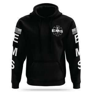 Unisex Durable Latest Design EMS Black <b>White</b> <b>Men's</b> Performance Hoodie Wholesale 3d Sublimation Printed Hoodies and <b>Sweatshirts</b> - Product Image 1
