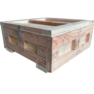 Top Quality Lock Type Wooden Shipping Crate Stackable Moving Box For Storage