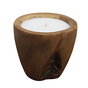 เทียนหอมในโถไม้ขนาดใหญ่ ทำจากขี้ผึ้งถั่วเหลืองธรรมชาติ ตกแต่งบ้านสไตล์โมเดิร์น ใช้งานได้นาน เหมาะสำหรับห้องนอน ห้องนั่งเล่น ห้องน้ำ สปา ใช้เป็นของขวัญได้ - Product Image 1