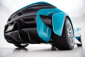 Nuevo Elvas 2021, Auto Deportivo de Alto Rendimiento con Techo Abierto, Automático, Tracción Trasera, Exterior Azul e Interior Negro - Product Image 4