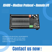 Module de relais Ethernet industriel 8/16/32 canaux Protocole Modbus RTU Circuits de protection multi-isolation RS485, montage sur rail DIN