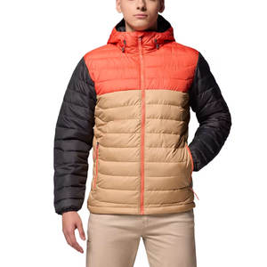 Chaquetas acolchadas hechas de material de poliéster 100% con estampado multicolor para hombres Chaquetas acolchadas de nuevo estilo para hombres - Product Image 1