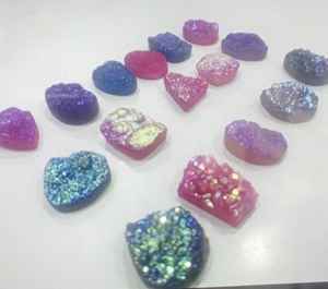 Cristales Naturales de Calidad AAA, Cabujones de Cristal Coloridos Sueltos para Joyería, Mezcla de Colores y Formas - Product Image 3