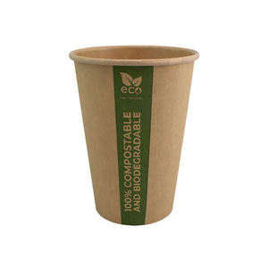 Los 100% vasos de papel recubiertos de PLA de 210ml reciclables y compostables más vendidos para servir bebidas frías y calientes - Product Image 1