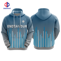 Sudadera con capucha personalizada ligera de poliéster informal Marca de empresa de impresión de sublimación completa para uso diario y eventos promocionales para otoño