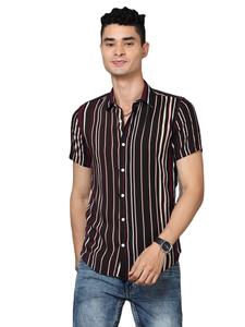 Ropa de playa de marca personalizada OEM y ODM para hombre, ropa de verano de alta calidad con estampado de tela de algodón 100% de media manga, camisas de precio al por mayor - Product Image 6