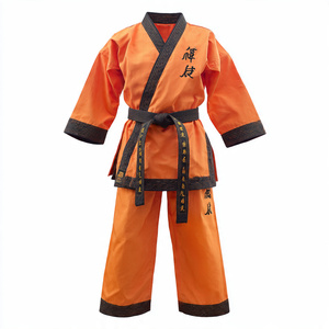 ชุดยูโดคาราเต้คุณภาพสูงสำหรับฝึกซ้อมศิลปะการต่อสู้ ชุดคาราเต้เข็มขัดดำ ชุดนักมวย - Product Image 4