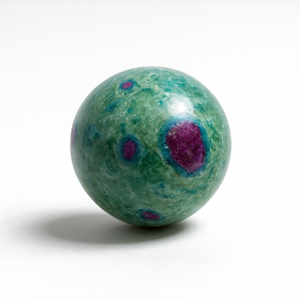 Ruby in Fuchsite Crystal Sphere <b>Ball</b> Natural Gemstone Sphere for Healing Meditation and Decor Bulk Supply - Product Image 1