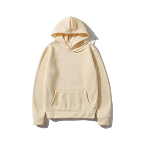 Pull à capuche 100% coton imprimé de logo personnalisé en gros Sweats à capuche surdimensionnés vierges de haute qualité Polaire lourde - Product Image 5