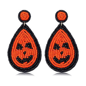 Los accesorios navideños de Halloween más vendidos, venta al por mayor, Pendientes colgantes de calavera de calabaza para Halloween, compra a bajo precio - Product Image 6