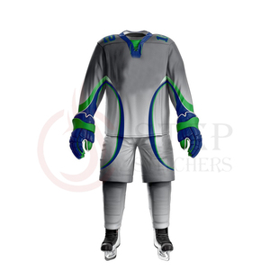 Uniformes de Hockey sobre hielo, en todos los colores y tamaños, a la venta, el mejor precio, diseño de logotipo personalizado - Product Image 2