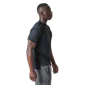 Camisetas Deportivas de Manga Corta de Secado Rápido, Tejido Sólido, para Fitness, Deportes, Verano, Aire Libre, Running, Entrenamiento, 100% Poliéster - Product Image 4