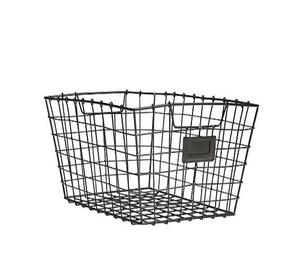 Panier en métal de couleur rose panier en fer fait main décoratif élégant classique panier en métal de luxe en fil de fer de forme personnalisée - Product Image 3