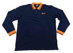 Polo rugbi à manches longues en coton épais pour homme avec broderie personnalisée de haute qualité Design personnalisable - Product Image 1