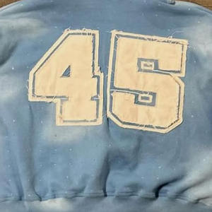 Sudaderas con Capucha para Hombre, Diseño Personalizado, Mezcla de Algodón, Ligeras, de Alta Calidad, con Bordado Desgastado - Product Image 4