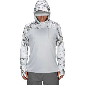 Sudadera con capucha de pesca al aire libre de manga larga de ropa deportiva de alta calidad con protección solar de malla transpirable de talla grande para adultos servicio OEM - Product Image 2