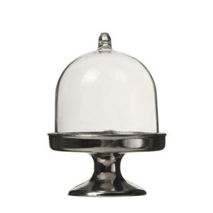 Support de serveur de gâteau en métal en acier inoxydable avec finition brillante - Product Image 6