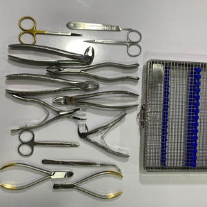 Instruments dentaires de qualité supérieure pour instruments de chirurgie dentaire professionnels enduits d'or kit d'outils de précision 1 ensemble - Product Image 2