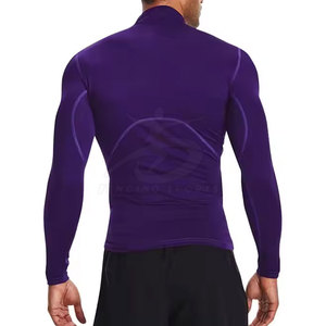 Ropa interior térmica de compresión para hombre, capa base de punto con patrón de leopardo para actividades deportivas de invierno - Product Image 2