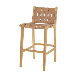 Silla de Bar Moderna de Madera, Silla de Café Minimalista Nórdica, Taburete de Bar para Comedor, Hotel, Restaurante, Cocina, Cafetería - Product Image 1