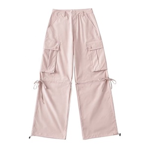 Pantalones Cargo de Moda para Mujer, Invierno, Frente Plano, Material Ecológico de Alta Calidad, Logotipo y Talla Personalizados - Product Image 3