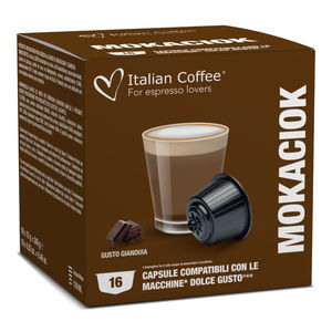 16 capsules de café italien Mokaccino Gianduia compatibles avec Nescaf Dolce Gusto* - Product Image 1