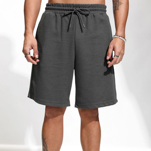 Conjunto de 2 Piezas de Ropa Deportiva para Hombre, 100% Algodón, Diseño Personalizado, Pantalones Cortos Deportivos Transpirables y Camiseta - Product Image 4