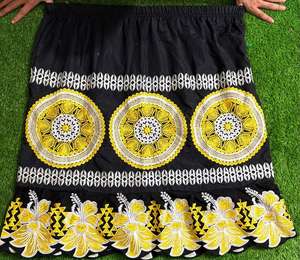 Jupe à broderie polynésienne pour femme avec un beau design Urohs - Product Image 3