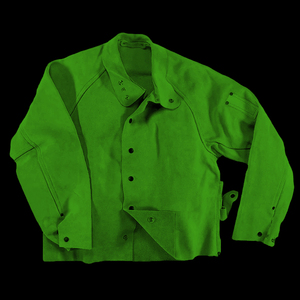 Chaqueta de soldadura hecha en Pakistán, ropa de trabajo de cuero estándar de exportación, chaqueta de soldadura para hombres y mujeres, diseño resistente al fuego - Product Image 5