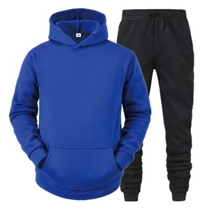 Custom <b>Pullover</b> High Quality Blank Sweat Suits <b>Men</b> Sweat With Pocket Tracksuits Set Blank Jogging Suits <b>Men</b> Sweatsuit - Product Image 6