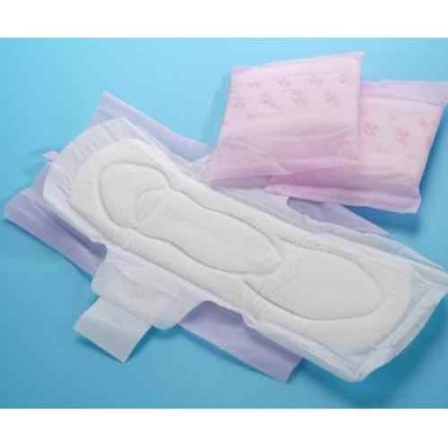 Heavy Flow Absorbent Biodegradable Nonwoven Fabric Winged Sanitary Napkins Super Absorbent Hygienic Napkins with Free Samples