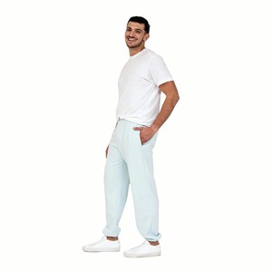 Flare Sweatpants Custom Casual Embroidery Cotton/Polyester French Terry <b>Boot</b> Cut <b>Vintage</b> Print Distressed Acid Wash Men - Product Image 2