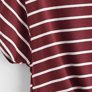 T-shirts courts personnalisables pour femmes, style vintage, écologiques, séchage rapide, respirants, col rond, en toile de haute qualité, pour l'extérieur - Product Image 3