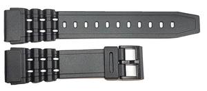 Bracelet de sport unisexe 1817, bracelet en caoutchouc noir de 20 mm, réglable et durable, résistant à l'eau, respirant, bracelet de montre souple - Product Image 5