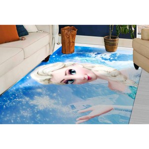 พรมตกแต่งห้องเด็กเอลซ่า โฟรเซ่น ควีน, ของขวัญส่วนตัว, พรมพิมพ์ลาย, พรมบางแบบไม่ทอ - Product Image 4