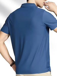 Polos de Lujo para Hombre Tipo Ralph Lauren 100% Algodón de Manga Corta para Exportación desde Bangladesh - Product Image 4