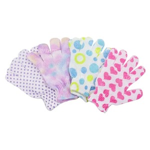 NIDY Gants de bain imprimés pour le soin des bébés et des enfants | Gants doux, doux, lavables, réutilisables, écologiques, confortables et hygiéniques - Product Image 5