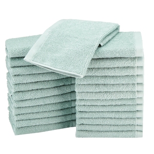 Vente en gros 100% coton essuie-mains personnalisable couleur unie thé et chiffon de nettoyage de vaisselle pour le bain serviette de cheveux technique sèche - Product Image 2