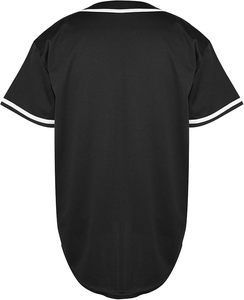 Uniformes de maillots de baseball à manches courtes pour hommes OEM vêtements de sport bon marché en gros avec des techniques imprimées - Product Image 4