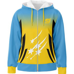 Ensemble de survêtement de sport à capuche et fermeture éclair complète Veste de pantalon de jogging imprimée légère pour l'entraînement physique quotidien - Product Image 5