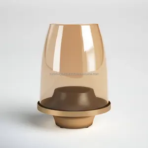 Candelabro de Metal Negro de Lujo para Salas de Estar Modernas, Candelabro de Hierro Cónico, Detalles Navideños, Hecho por Zahid Exports - Product Image 1