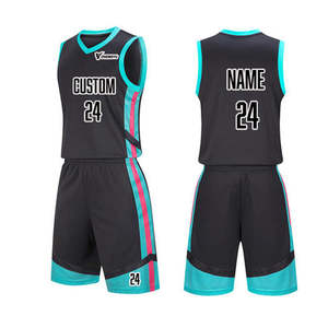 Ensemble de maillots de basket-ball avec logo personnalisé, respirant, taille 5XL, uniforme personnalisé avec broderie par sublimation et design élégant - Product Image 2